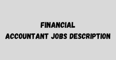 Financial Accountant Jobs Description