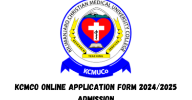 KCMCo Online Application Form 2024-2025 Admission