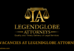 VACANCIES AT LEGENDGLOBE ATTORNEYS