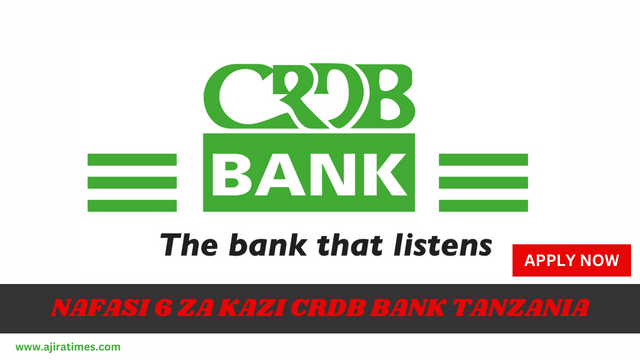 Career Opportunities at CRDB Bank in Tanzania