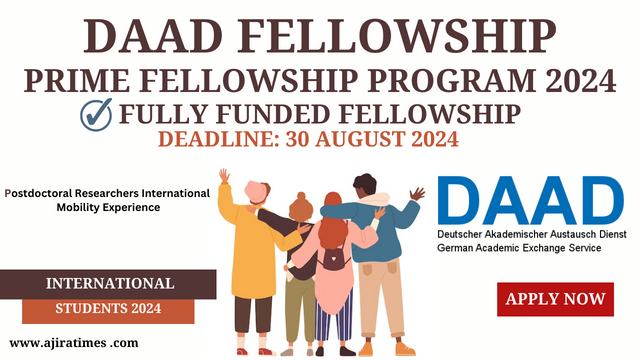 Fully Funded DAAD PRIME Fellowship Program 2024