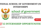 Internship Opportunities at National School of Government (NSG)