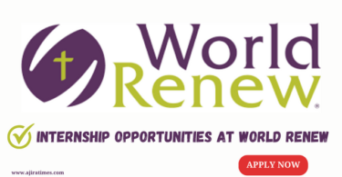 Internship Opportunity at World Renew