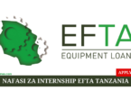 Internship at Equity for Tanzania Limited (EFTA)