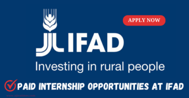 Internship opportunities at IFAD