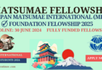 Japan Matsumae (MIF) Fellowship 2025