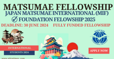 Japan Matsumae (MIF) Fellowship 2025