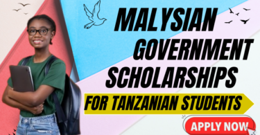 Malaysian Government Scholarship for Tanzanian Students 2024-2025