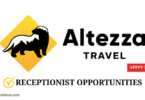 Receptionist Opportunity at Altezza Travel