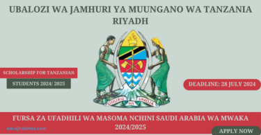 Saudi Arabia Scholarship for Tanzanian Students 2024