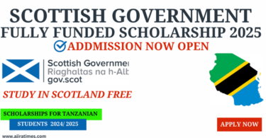 Scottish Government Scholarships for Tanzanian Students 2025