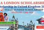 UAL International Scholarships 2024-25 in the UK