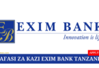 Vacancies Opportunities at EXIM Bank Tanzania