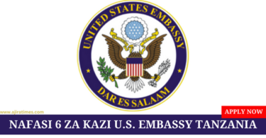 Vacancies Opportunities at the U.S. Embassy Tanzania