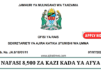 Ajira Portal Vacancies Tanzania