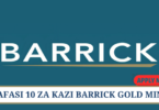 Barrick Gold Corporation Vacancies Tanzania