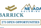 Barrick and Nevada Gold Mines Vacancies