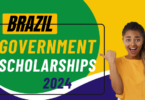 Brazil Government Scholarship for International Students 2024