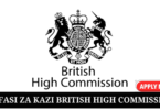 British High Commission Tanzania Vacancies