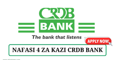 CRDB Bank Vacancies Tanzania