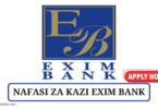 Exim Bank Vacancies Tanzania