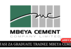 Graduates Traineeship Opportunities at Mbeya Cement (MCCL) 