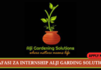 Internship Opportunities at Alji Gardening Solutions