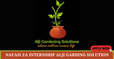 Internship Opportunities at Alji Gardening Solutions