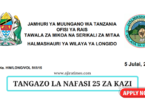 Longido District Council Vacancies Tanzania
