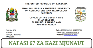 MJNUAT Vacancies Opportunities Tanzania