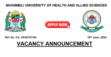 MUHAS Vacancies Tanzania