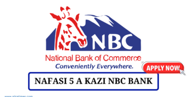 NBC Bank Tanzania Vacancies