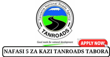 TANROADS Tabora Vacancies Tanzania