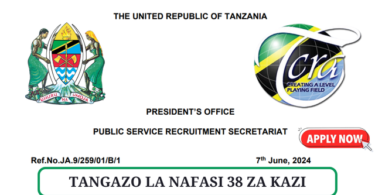 TCRA Vacancies Opportunities Tanzania