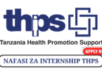 THPS Internship vacancies Tanzania
