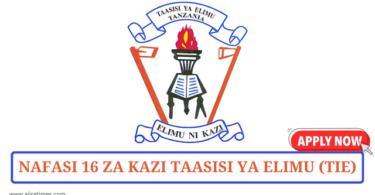 Tanzania Institute Of Education (TIE) Vacancies