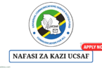 UCSAF Vacancies Tanzania