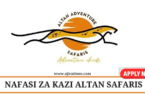 Altan Adventure Safaris Vacancies Tanzania