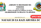 Arusha District Council Vacancies Tanzania