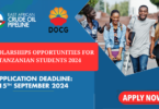 EACOP-DOCG Scholarships for Tanzanian Students 2024