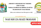 Masasi Town Council Vacancies July 2024