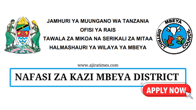 Mbeya District Council Vacancies July 2024