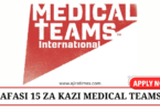 Medical Teams International Vacancies Tanzania