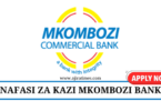 Mkombozi Commercial Bank Vacancies Tanzania