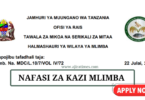 Mlimba District Council Vacancies Tanzania