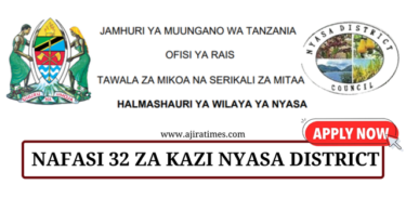 Nyasa District Council Vacancies Tanzania