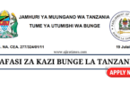 Parliament of Tanzania Vacancies