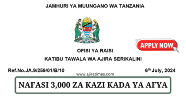 Public Service Vacancies Tanzania