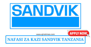 Sandvik Vacancies Tanzania August 2024