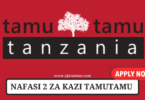 Tamutamu Vacancies Tanzania